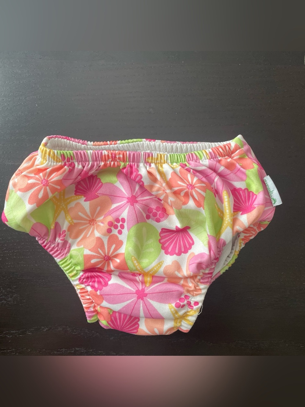 Green Sprouts Pink Floral Baby Swim Diaper Girls 12 Months Pool Beach